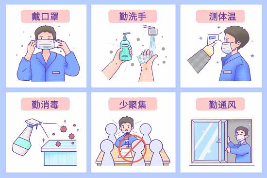 上班怎么防护新型冠状病毒